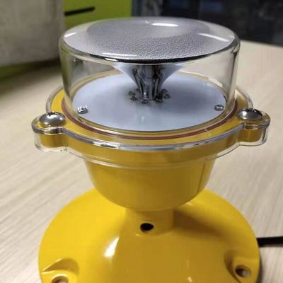 Χαμηλό φως αεροπορίας έντασης IP68 3W για το φως παρεμπόδισης πύργων